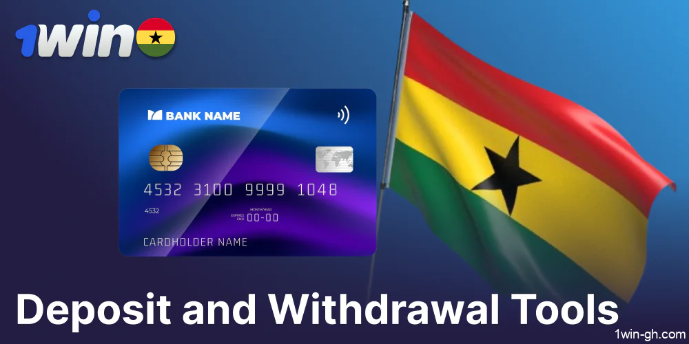 Payment methods available in 1win Ghana