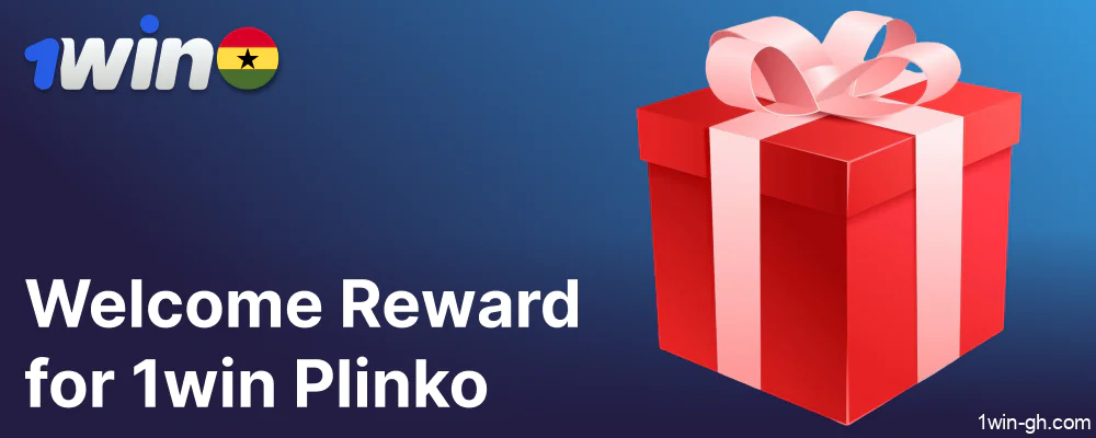 Welcome bonuses for players from Ghana to play 1win Plinko